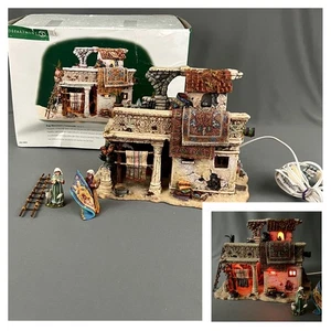 Department 56 Little Town of Bethlehem Rug Merchants Colonnade 59802 w Box - Picture 1 of 19