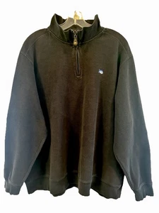 Southern Tide Skipjack Pullover Sweater Mens XXL Navy/Black 1/4 Zip Cotton - Picture 1 of 12
