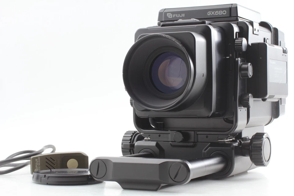 [EXC+5] Cámara fotográfica Fuji GX680 GX 180 mm f/5,6 lente soporte de batería de JAPÓN Foto 1 de 4