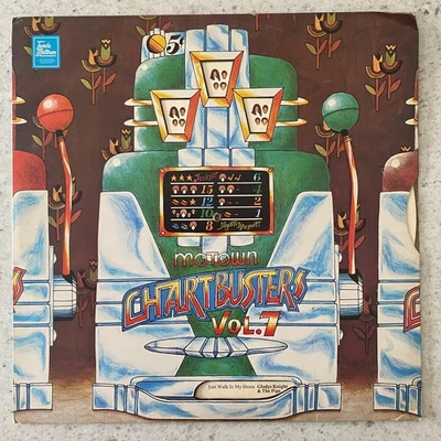 Various, Motown Chartbusters Volume 7 - Soul Vinyl LP Record 1972 (STML 11215) - Image 1 of 4