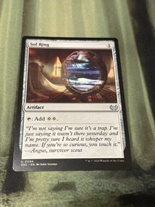Sol Ring 0094 Commander: Duskmourn: House of Horror DSC MTG Magic - quasi nuovo - Foto 1 di 2