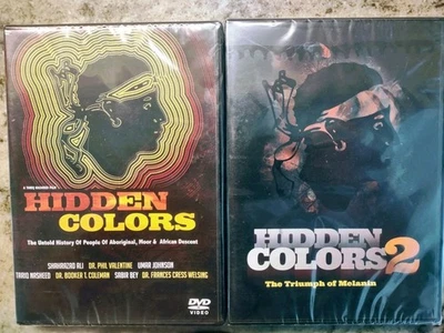 DVD Hidden Colors African Decent & Hidden Colors 2: The Triumph Of Melanin NEW - Image 1 of 4