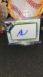 2025 Panini Boys Of Summer Austin Wells Auto /199 - Picture 1 of 2