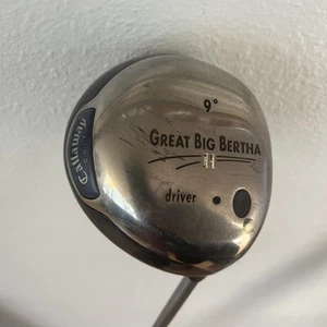 Callaway Great Big Bertha II Firm Flex Graphite Shaft 9 Degree Driver - Picture 1 of 7