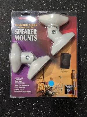 Vantage Point Wall Speaker Mounts & Brackets Bookshelf Series New Sealed - Image 1 of 2