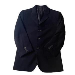 Calvin Klein Jungen schwarz Blazer Jacke Größe 10 normal formell Kleid Anzug Mantel - Bild 1 von 10