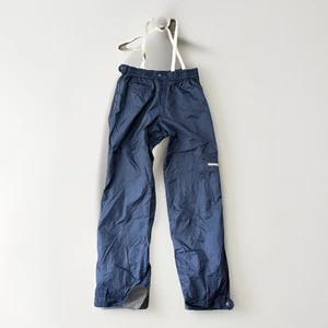 VTG Descente Men’s Ski Snowboard Bib Size 40 Blue Snow Pants Zip Leg - Picture 1 of 10