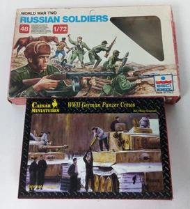 ESCI WW11 Russian Soldiers 48 Figures Caesar- Miniatures WWII German Panzer Crew - Picture 1 of 23