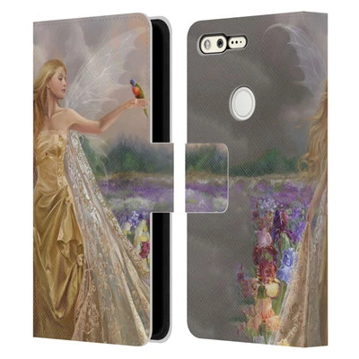 OFFICIAL NENE THOMAS DEEP FOREST LEATHER BOOK WALLET CASE FOR GOOGLE PHONES - Image 1 of 4