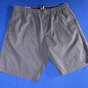 Voyager Men's UV Protection 50 Active Stretch Travel Shorts Dk Grey XL Inseam 10 - Picture 1 of 4