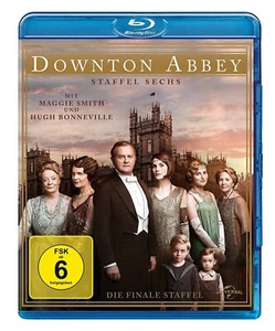 DOWNTON ABBEY - STAFFEL 6-BLU-RAY 3 BLU-RAY NEW - Picture 1 of 2