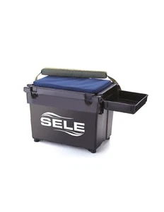 CASSONE PESCA SURFCASTING PANCHETTO SEA BOX CON CUSCINO TRACOLLA E VASSOIO - Imagen 1 de 1