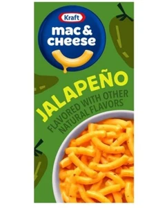 Kraft Jalapeño Flavored with Other Natural Flavors Mac & Cheese Macaroni and Che - Picture 1 of 7