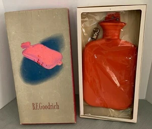 Borraccia BF Goodrich #36 Akron Ohio tappo metallo rosso pubblicità vintage - Foto 1 di 6