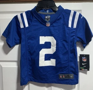 NEW Kids Medium 5/6 Nike NFL Matt Ryan Indianapolis Colts Jersey NWT #2 BOYS M - Picture 1 of 4