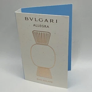 BVLGARI - ALLEGRA RIVA SOLARE EAU DE PARFUM SPRAY 1.5 ml. / .05 oz. NEW - Picture 1 of 1