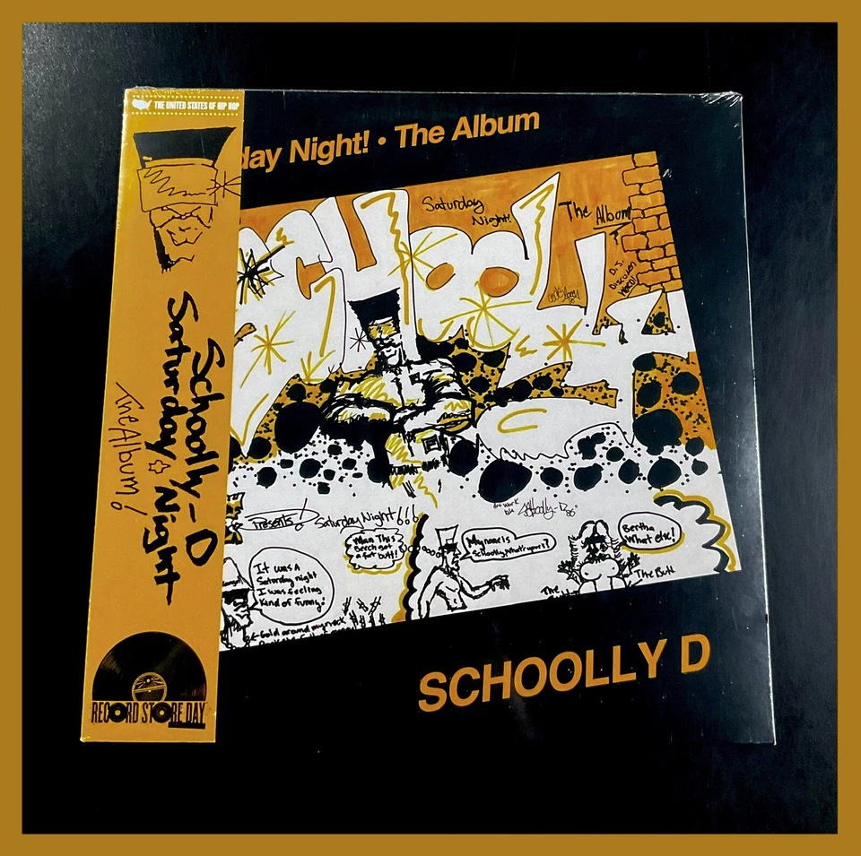 Schooly D - Saturday Night: The Album LP On Vinyl Hip Hop RSD 2024 Foto 1 de 1
