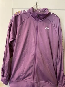 KAPPA Pink Full Zip Jacket Size Large Light Pink Track Jacket L - Picture 1 of 3