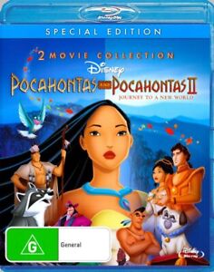 Disney Pocahontas / Pocahontas II 2 Movie Collection [New & Sealed] Blu-ray