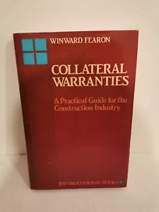 Winward Fearon on Collateral Warranties, David Cornes & Richard Winward. 1st Edi - Picture 1 of 9