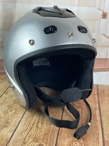 Snell DOT Dyna Port silver grey motorcycle helmet size XXL - Bild 1 von 10