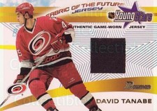 2001-02 Bowman YoungStars Fabric of the Future #DT Dave Tanabe