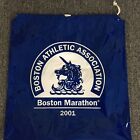 2001 Adidas BAA Boston Marathon Runners plastic bag drawstring New