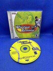 Virtua Tennis (Sega Dreamcast, 2000) CIB Complete Tested!