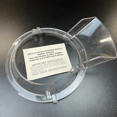 KitchenAid Pouring Shield Clear Plastic KPS2CL Stand Mixer Parts - Image 1 of 4