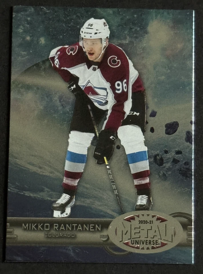2020-21 Skybox Metal Universe Retro Mikko Rantanen #R-14 - Image 1 of 2