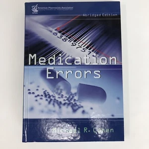 Medication Errors Abridged Edition American Pharmacists Michael R. Cohen - Foto 1 di 4