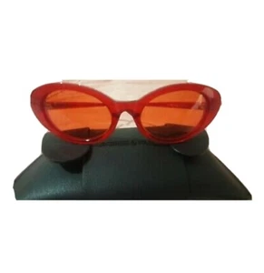 Sunglasses ,Summer, original,Roberi And Fraud Sunglasses Cat Eye Red - Picture 1 of 4