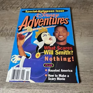 ⭐️ Disney Adventures Magazine 1997 Will Smith Vintage Maleficent NO LABEL - Foto 1 di 4