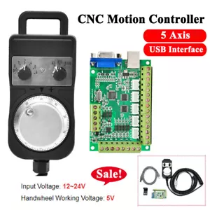 5 Axis MACH3 CNC Motion Controller Control Card Driver Card USB Interface Board - Picture 1 of 6