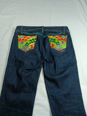 Vintage Coogie Jeans Straight Leg Low Rise Embroidered Pockets Women's Size 9/10 - Image 1 of 4