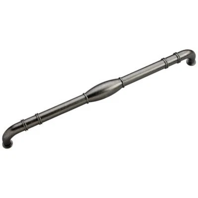 Tirador de electrodoméstico Williamsburg de níquel negro de 18", mango grande, nogal K50-BNV Foto 1 de 2