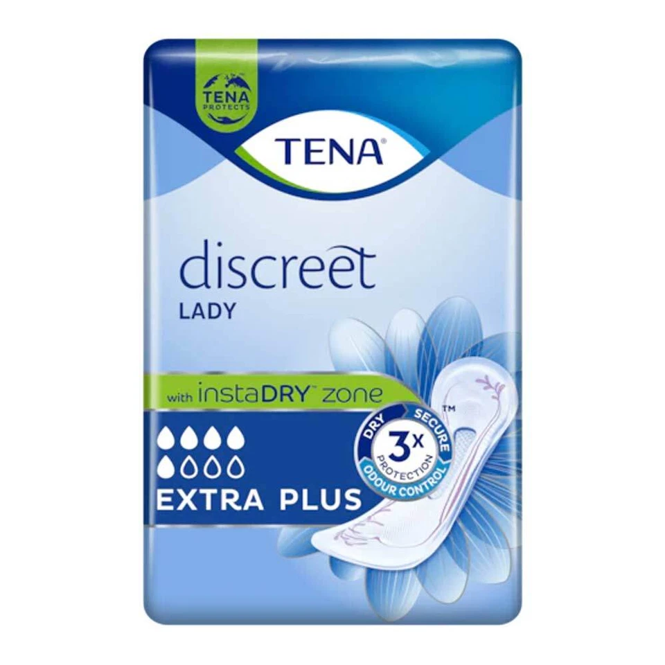 TENA Lady Discreet Extra Plus Einlagen (16 Stück) - Bild 1 von 3