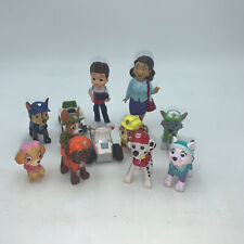 Paw Patrol Lot Figures Playset/Cake Toppers Marshall, Everette, Skye , Ryder