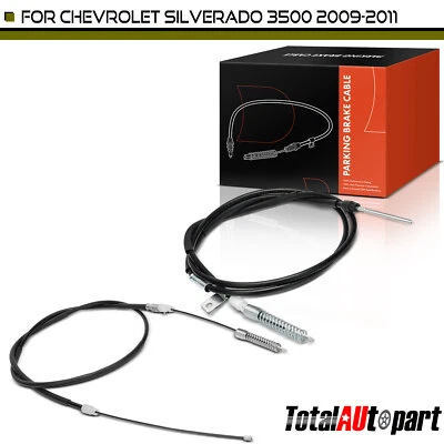 Parking Brake Cable for Chevrolet Silverado 3500 HD GMC Sierra 3500 HD Rear Side - Image 1 of 4
