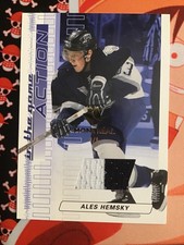 2003-04 In the Game Action Game-Used Jerseys #M-109 Ales Hemsky 1/1