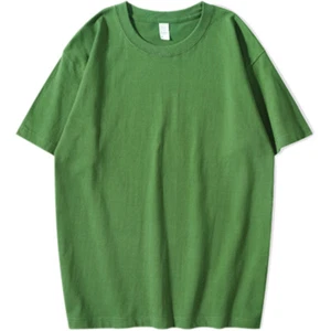 Women Men Casual BasicT-shirt Top Casual Short Sleeve Shirt Top Summer Tee Solid - Picture 1 of 15