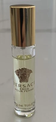 VERSACE Eros Pour Femme eau de toilette spray de viaje 0,17 oz/5 ml nuevo Foto 1 de 3
