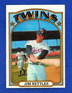 1972 Topps Baseball # 131 Jim Nettles Minnesota Twins - Picture 1 of 2