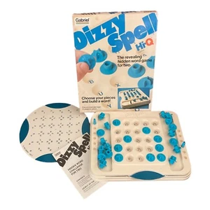 Dizzy Spell Hi-Q, Revealing Hidden Word Game Gabriel 79440 Vintage 1978 Complete - Picture 1 of 10