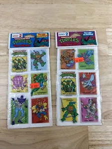 Pegatinas Jumbo Tortugas Ninja Adolescentes Mutantes De Colección TMNT Puffy 1988 Mirage - Imagen 1 de 8