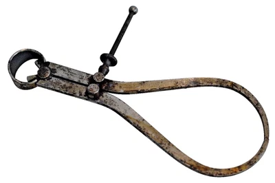 Pinza exterior Starrett EE. UU. 6" Yankee Spring tipo patas planas maquinista de colección Foto 1 de 3