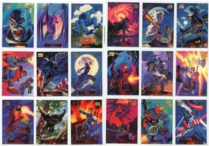 1994 FLEER MARVEL MASTERPIECES "HILDEBRANDT" (1-140) GOLD SIGNATURE COMPLETE SET - Picture 1 of 8