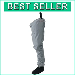 Durable Canyon II Fishing Hip Waders with Adjustable Leash & Gravel Guards - Picture 1 of 4