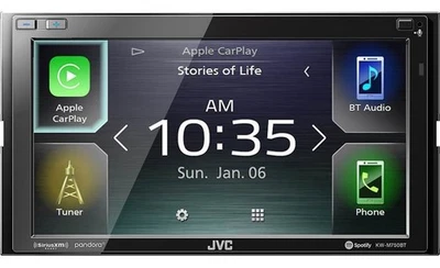 JVC KW-M750BT Digital Receiver 6.8" Touchscreen w/ CarPlay & Android Auto - Image 1 of 4