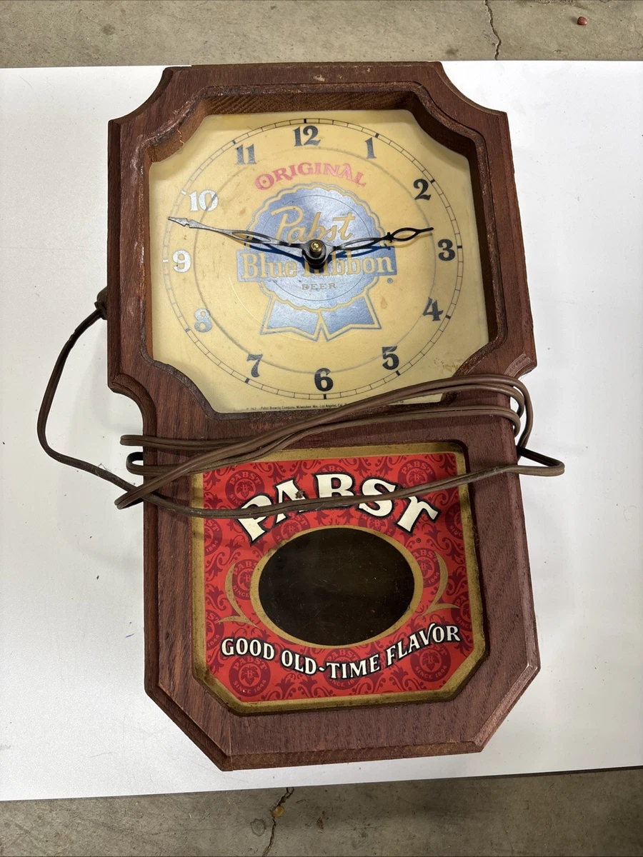 Pabst Clock In Collectible Pabst Signs & Tins for sale | eBay